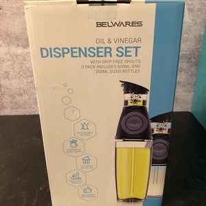 Belwares Oil & Vinegar Dispenser Set